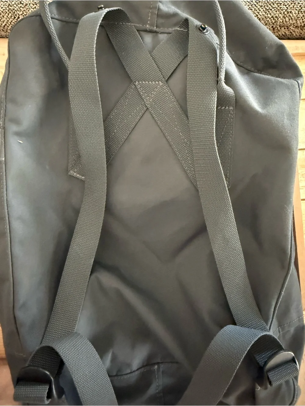 Fjallraven Kånken Backpack in Dark Gray with Dark Gray Logo